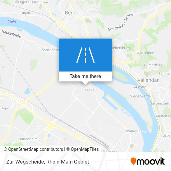 Zur Wegscheide map