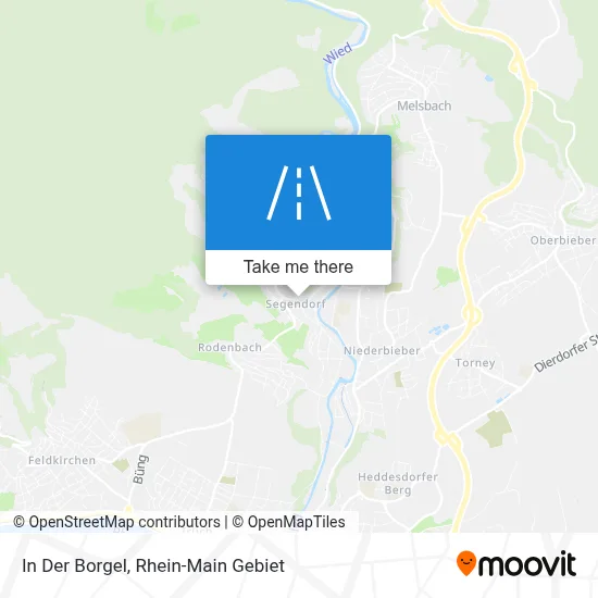 In Der Borgel map
