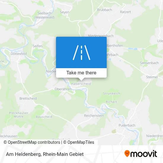 Am Heldenberg map