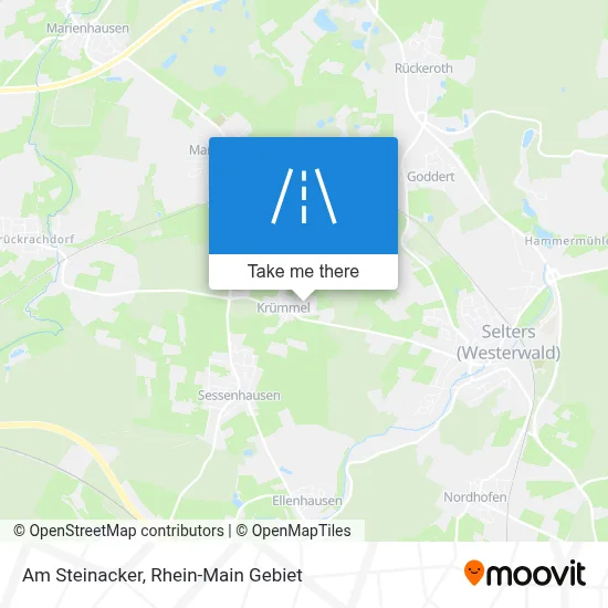 Am Steinacker map