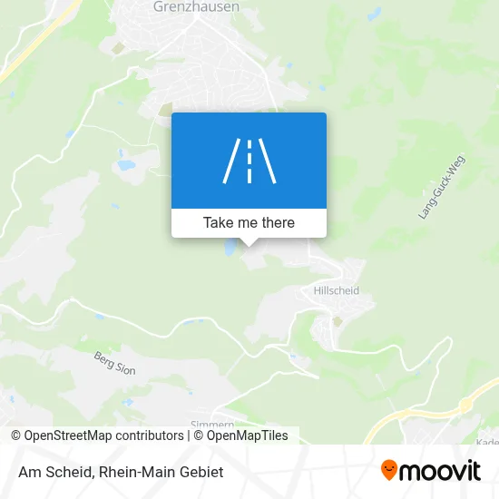 Am Scheid map