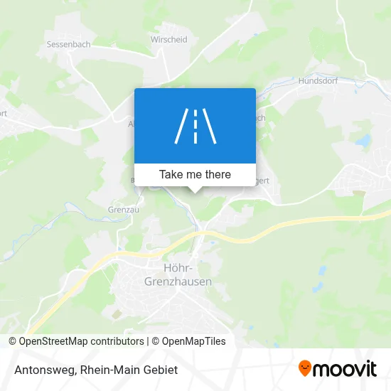 Antonsweg map
