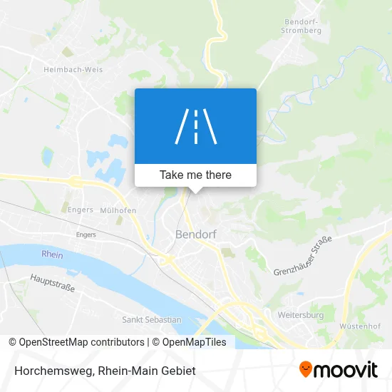 Horchemsweg map