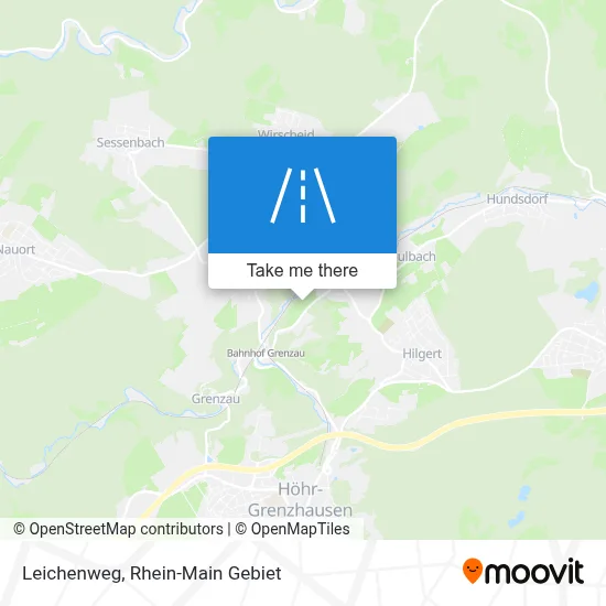 Leichenweg map