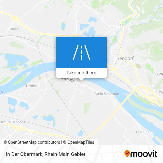 In Der Obermark map