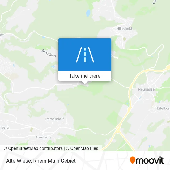 Alte Wiese map