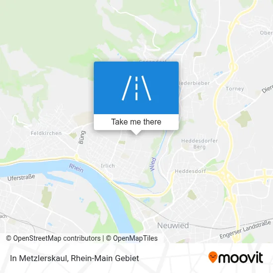 In Metzlerskaul map