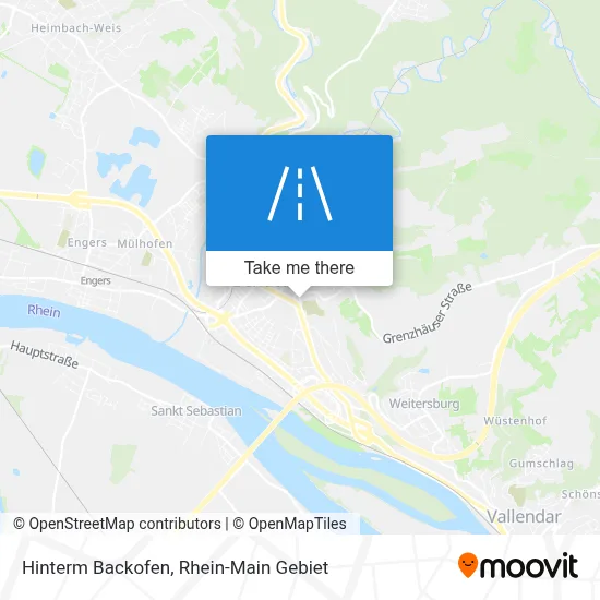 Hinterm Backofen map