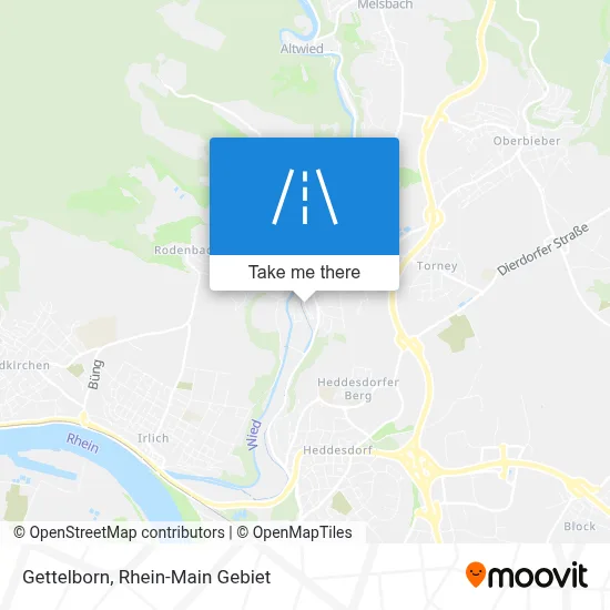 Gettelborn map