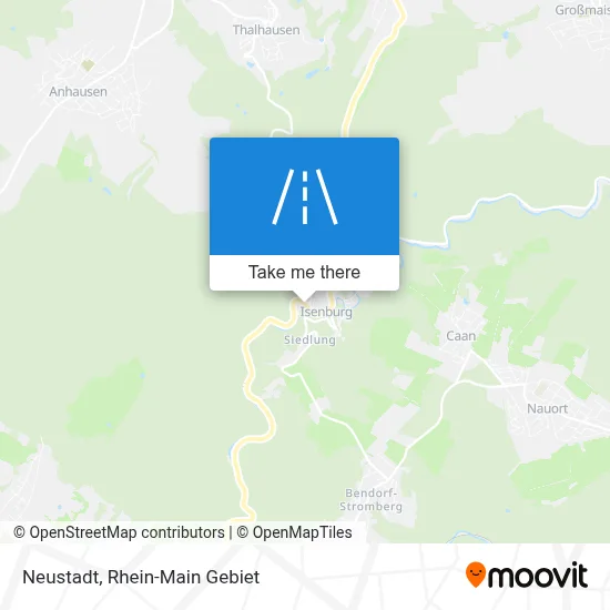 Neustadt map