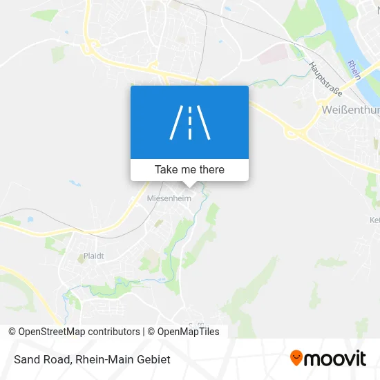 Sandweg map