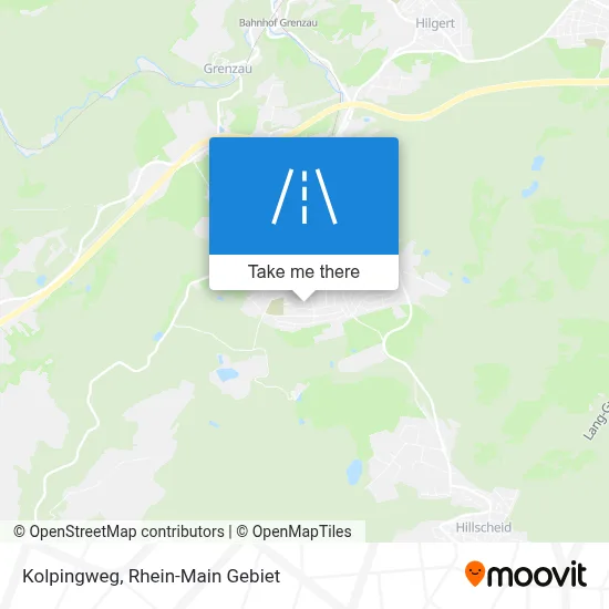 Kolpingweg map