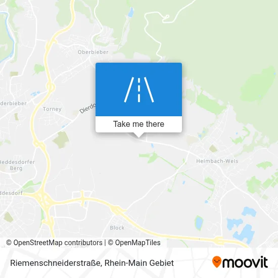 Riemenschneiderstraße map