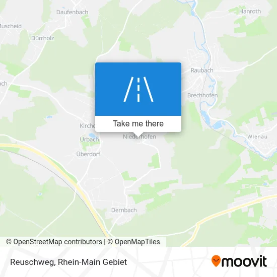 Reuschweg map