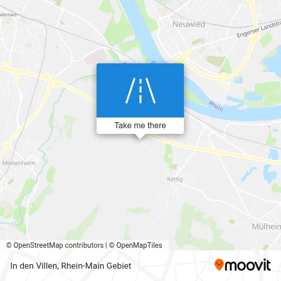 In den Villen map