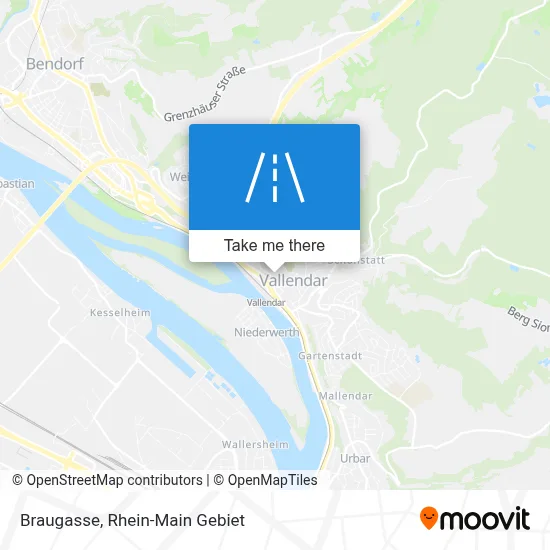 Braugasse map