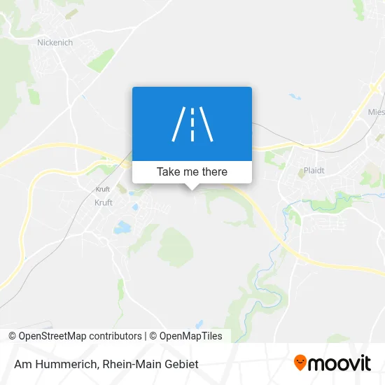 Am Hummerich map
