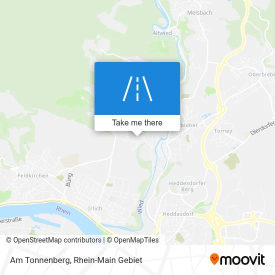 Am Tonnenberg map