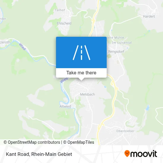 Kantweg map