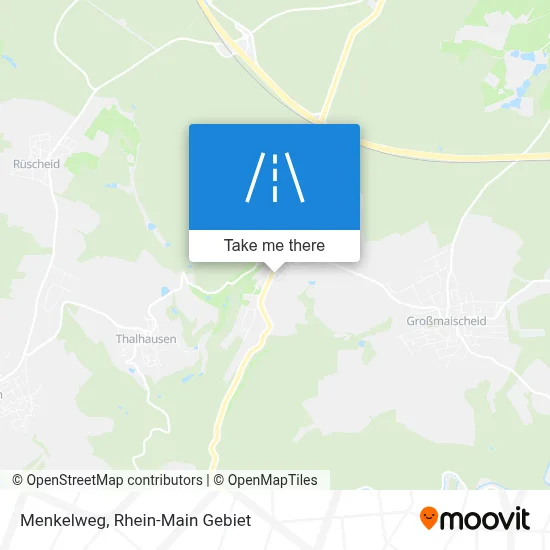 Menkelweg map
