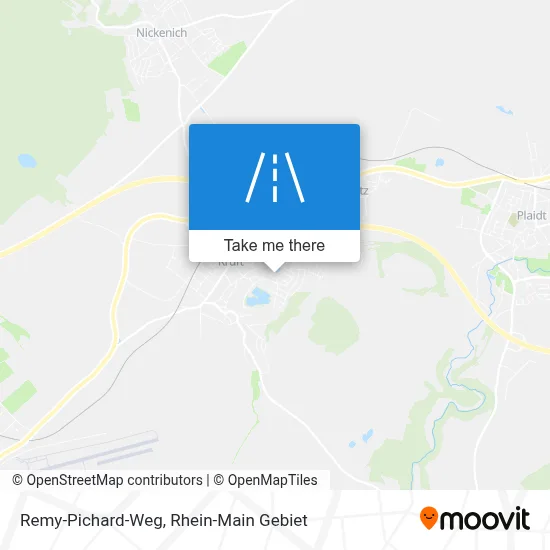 Remy-Pichard-Weg map
