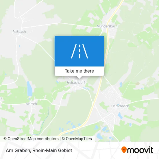 Am Graben map