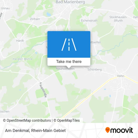 Am Denkmal map
