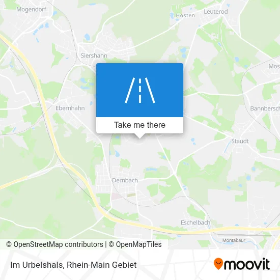Im Urbelshals map