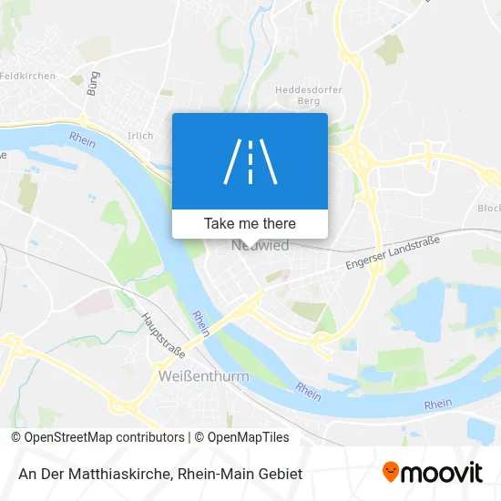 An Der Matthiaskirche map