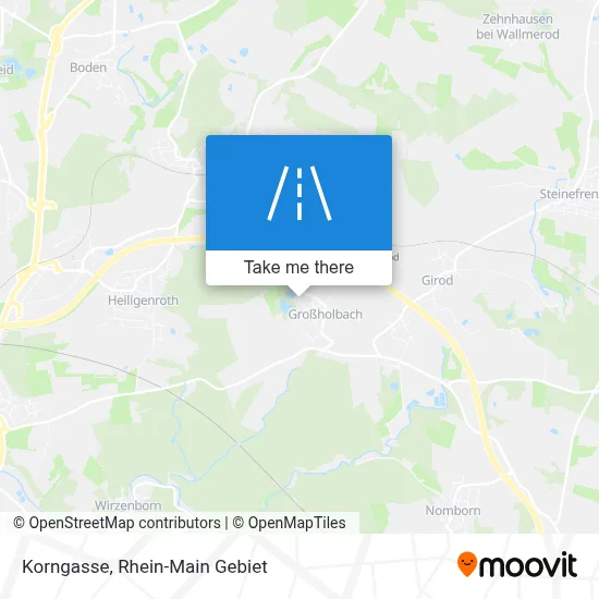 Korngasse map