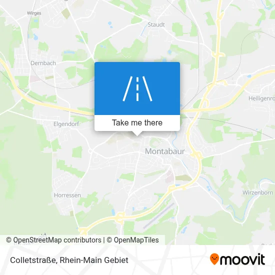 Colletstraße map