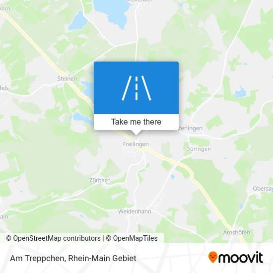 Am Treppchen map