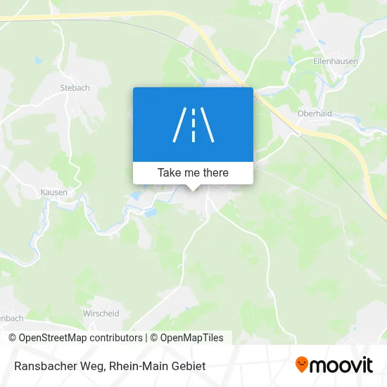 Ransbacher Weg map