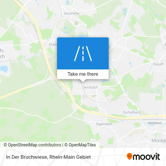 In Der Bruchwiese map