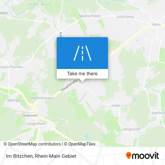 Im Bitzchen map
