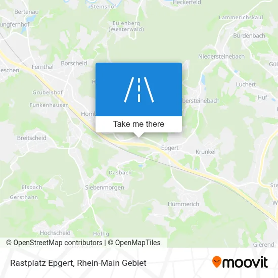 Rastplatz Epgert map