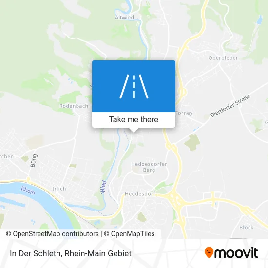In Der Schleth map