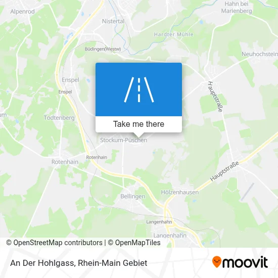 An Der Hohlgass map