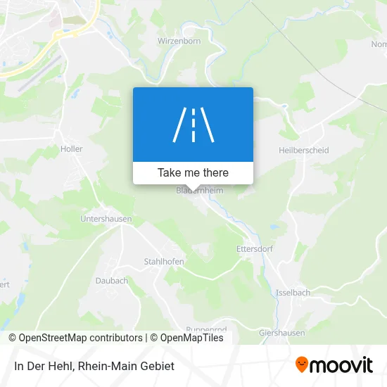 In Der Hehl map