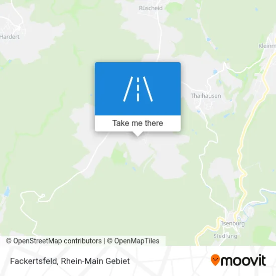 Fackertsfeld map