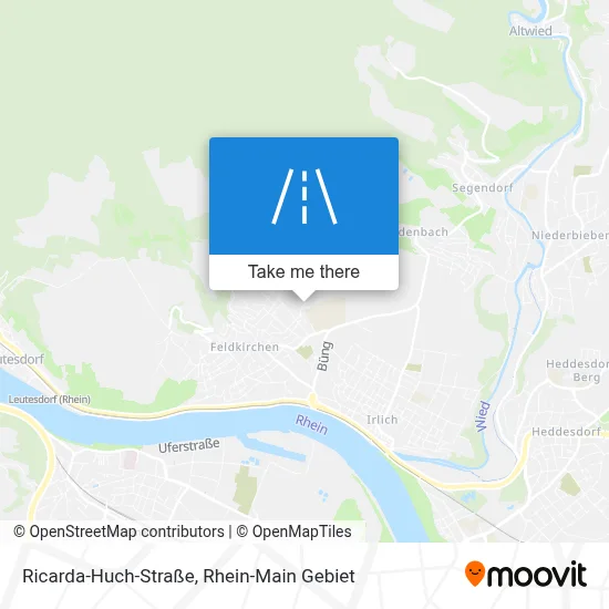 Ricarda-Huch-Straße map