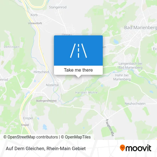 Auf Dem Gleichen map