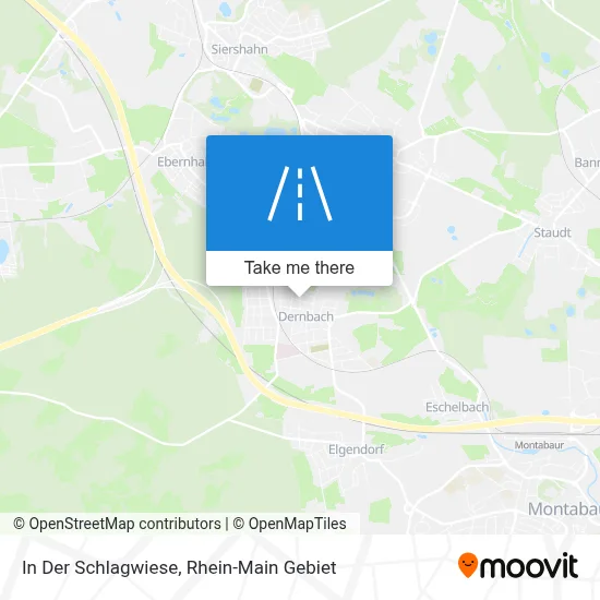 In Der Schlagwiese map