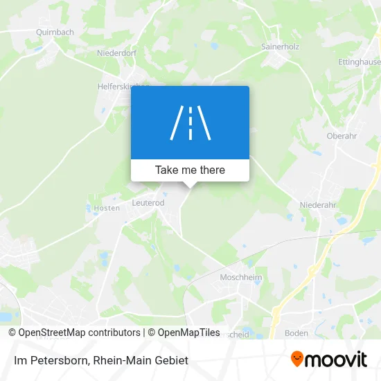 Im Petersborn map