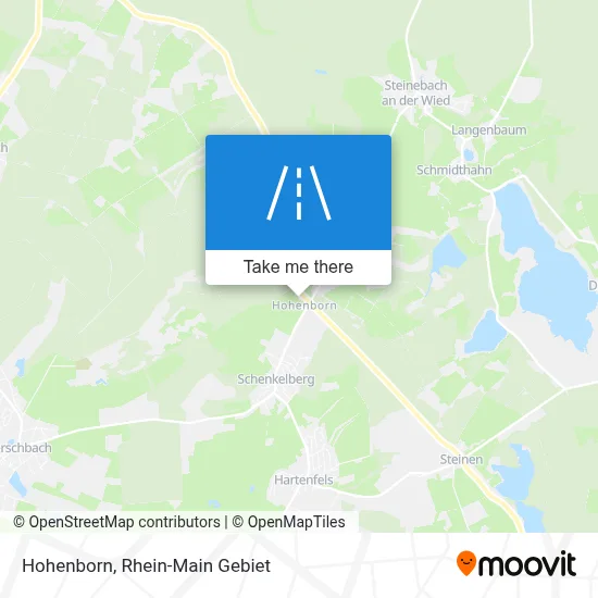 Hohenborn map