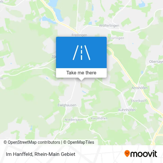 Im Hanffeld map