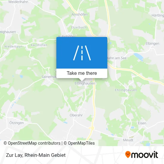 Zur Lay map