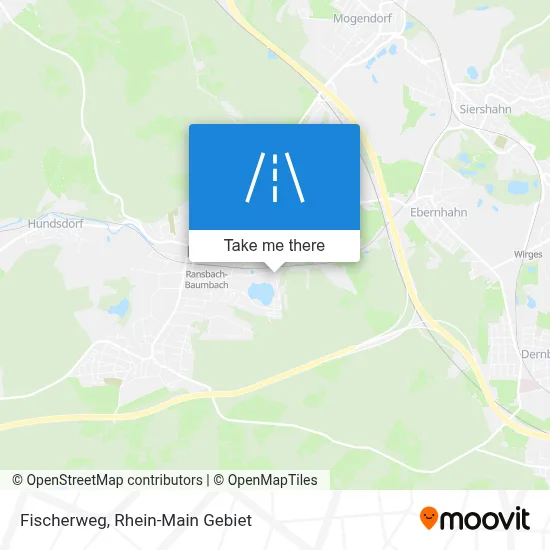 Fischerweg map