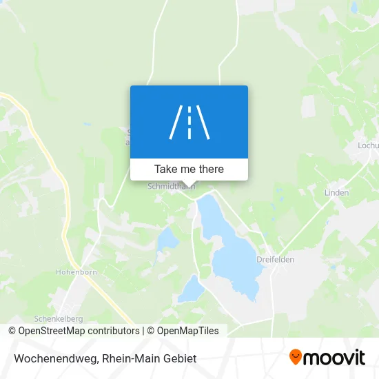 Wochenendweg map