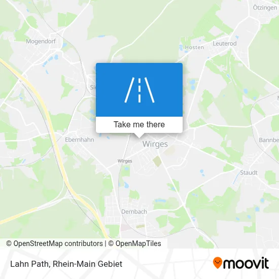 Lahnweg map